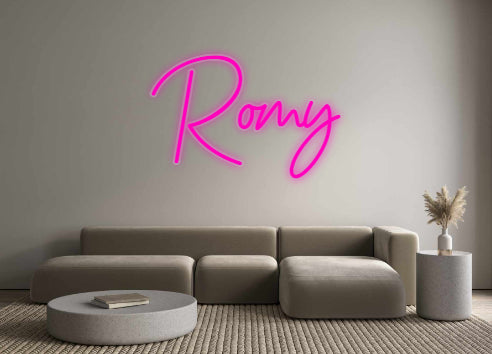 Custom Neon: Romy