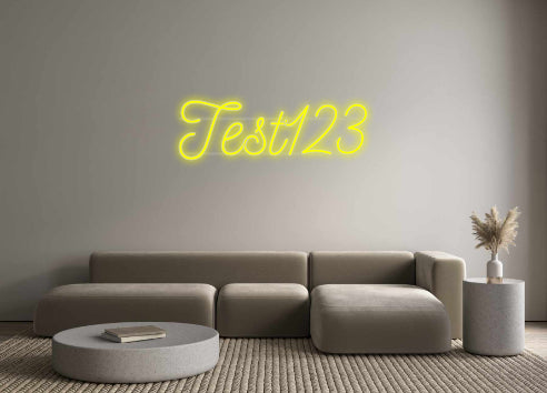 Custom Neon: Test123