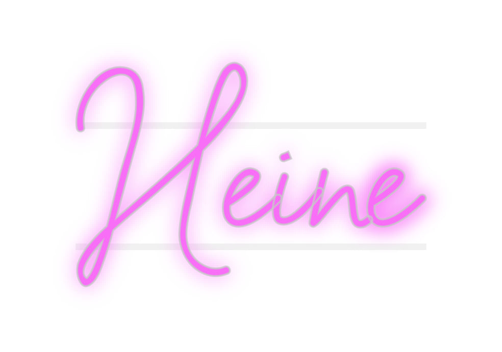 Custom Neon: Heine