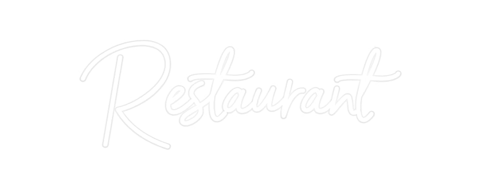 Custom Neon: Restaurant