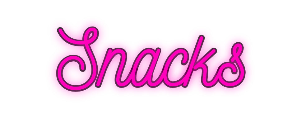 Custom Neon: Snacks