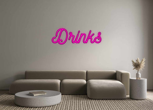 Custom Neon: Drinks