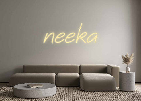 Custom Neon: neeka