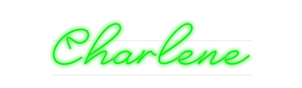 Custom Neon: Charlene