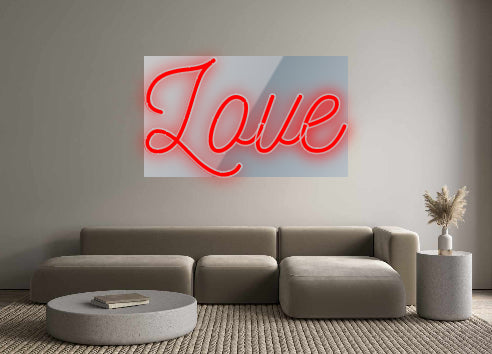 Custom Neon: Love