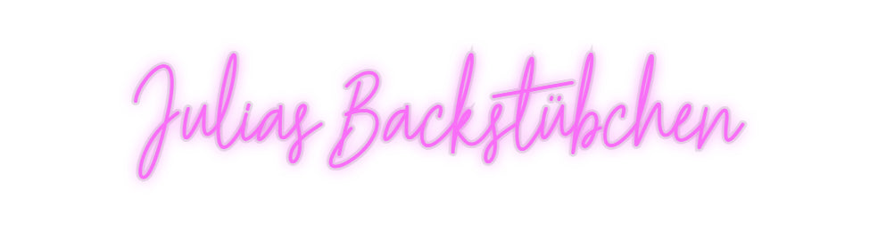 Custom Neon: Julia's Backst...