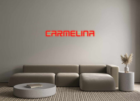 Custom Neon: CARMELINA