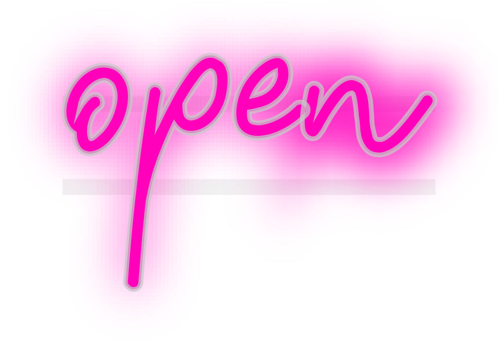 Custom Neon: open