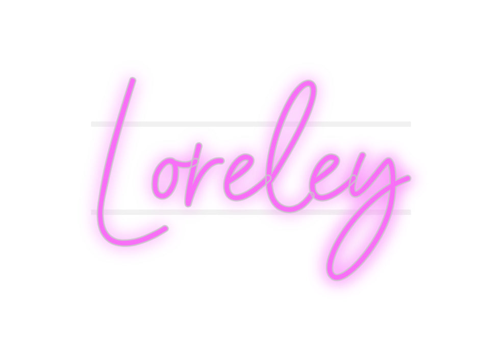 Custom Neon: Loreley