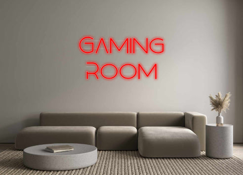 Custom Neon: Gaming 
Room