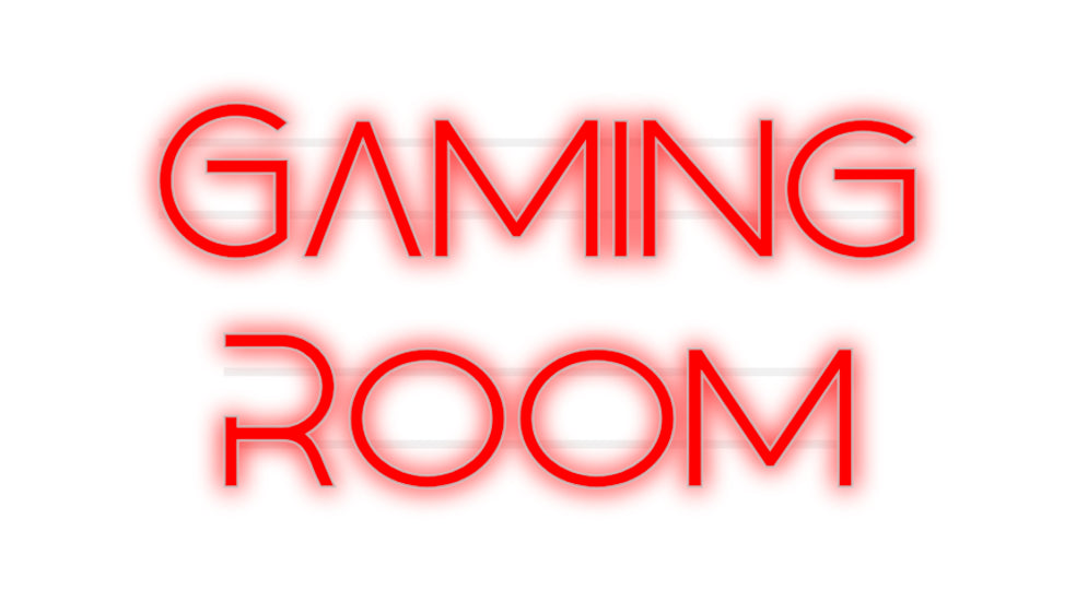 Custom Neon: Gaming 
Room