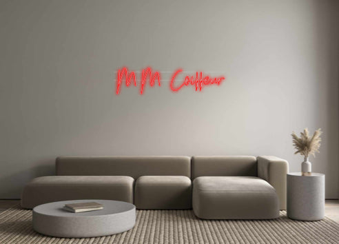 Custom Neon: MM Coiffeur