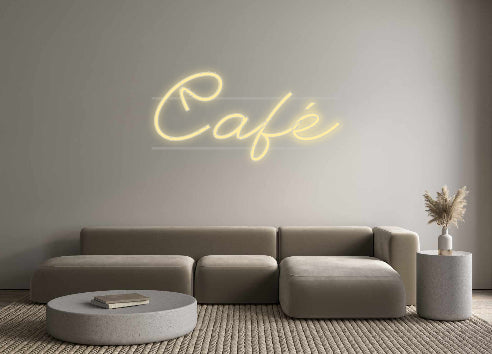 Custom Neon: Cafe