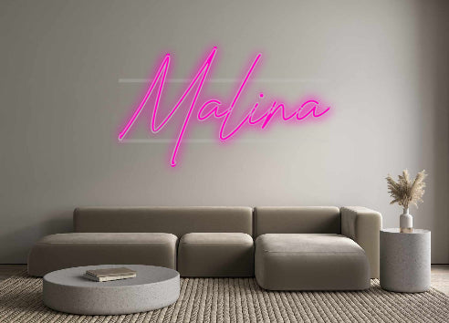 Custom Neon: Malina