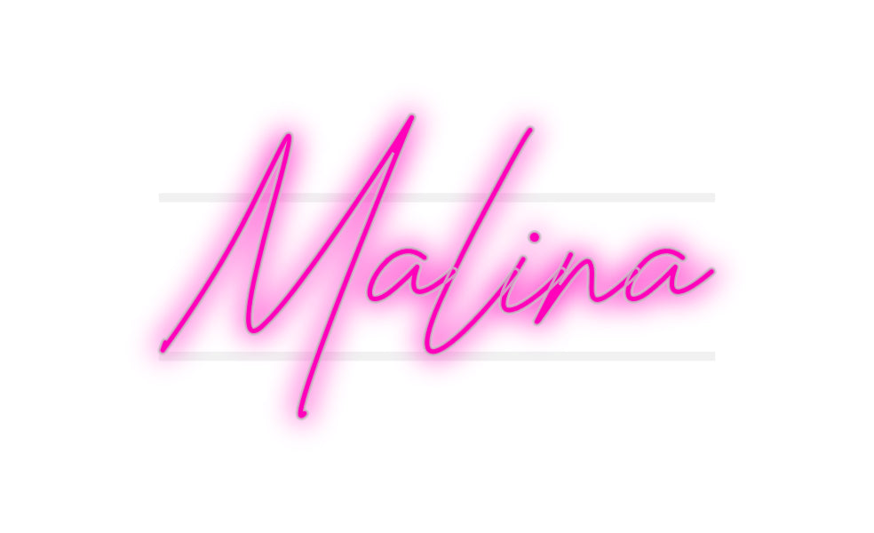 Custom Neon: Malina