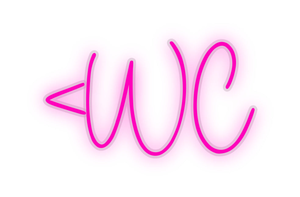 Custom Neon: <WC