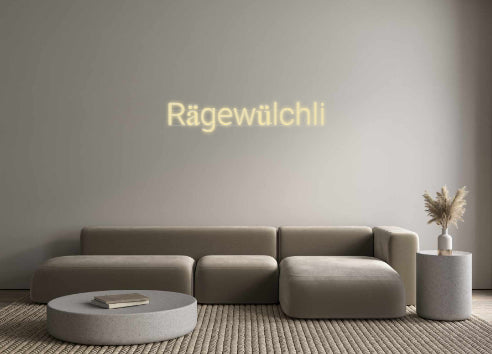 Custom Neon: Rägewülchli