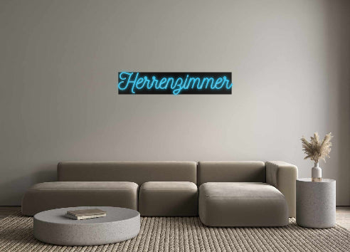 Custom Neon: Herrenzimmer