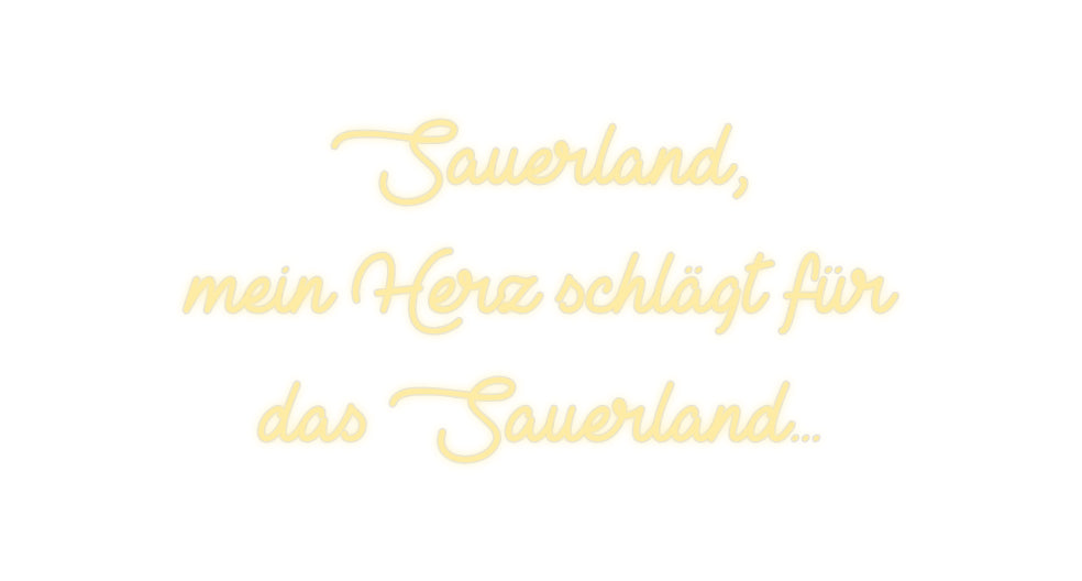 Custom Neon: Sauerland,
 ...