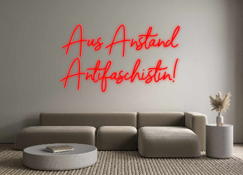 Custom Neon: Aus Anstand
...