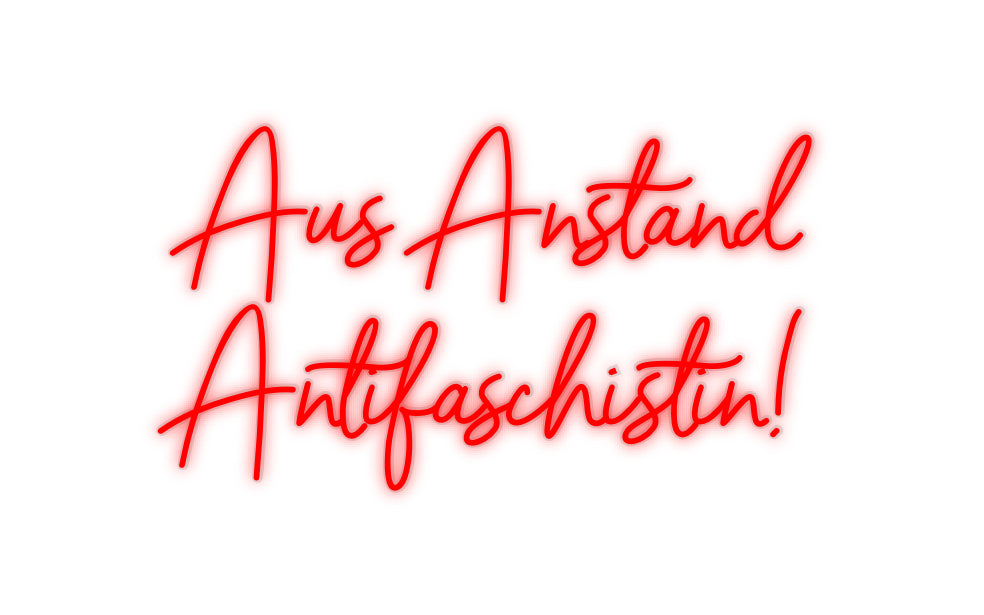 Custom Neon: Aus Anstand
...