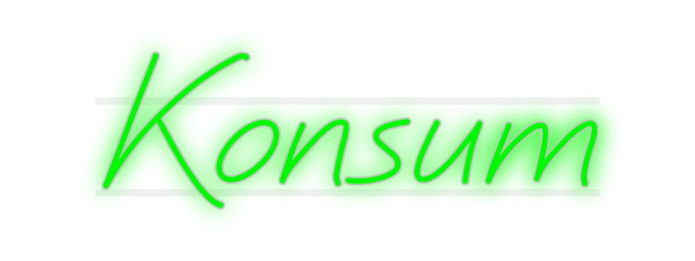 Custom Neon: Consumption