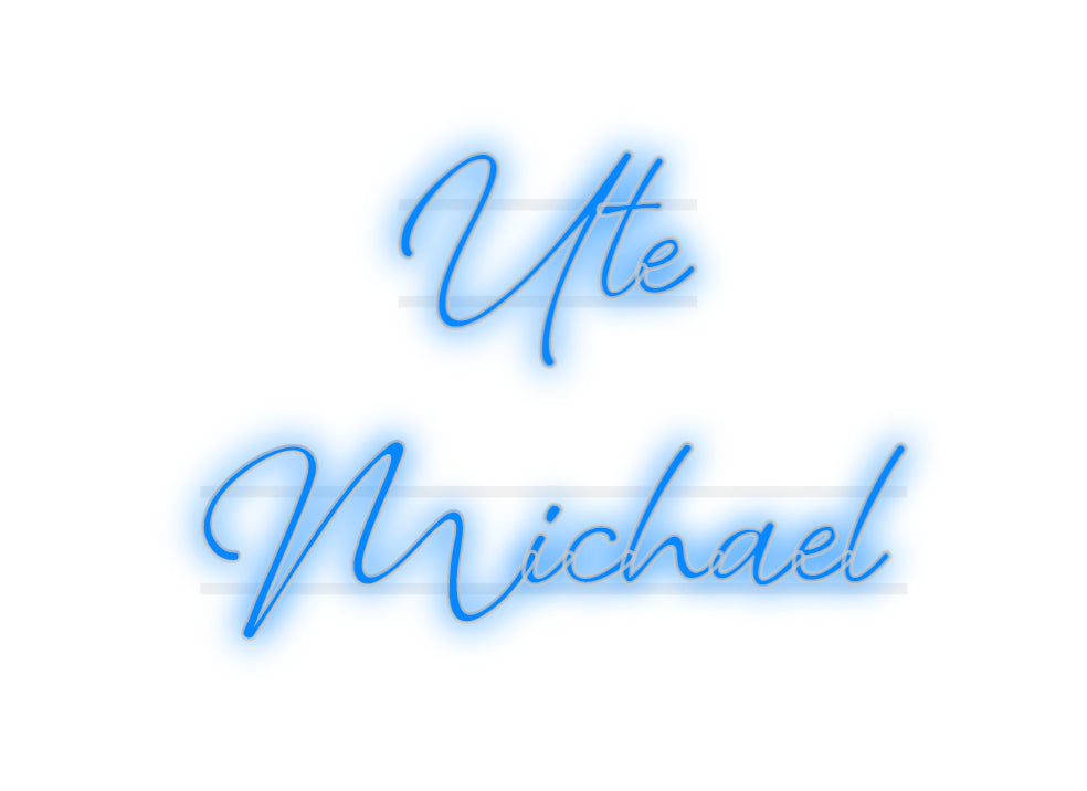 Custom Neon: Ute
Michael