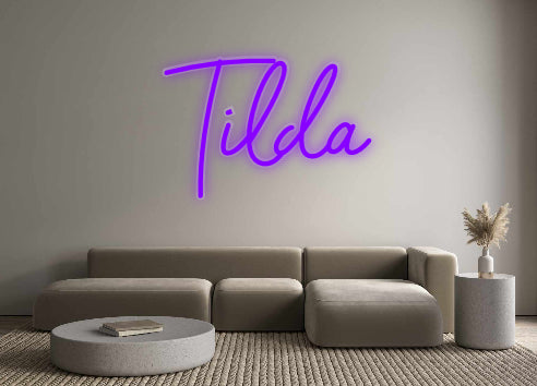 Custom Neon: Tilda