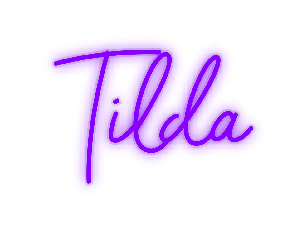 Custom Neon: Tilda