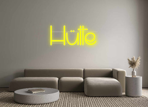 Custom Neon: Hütte