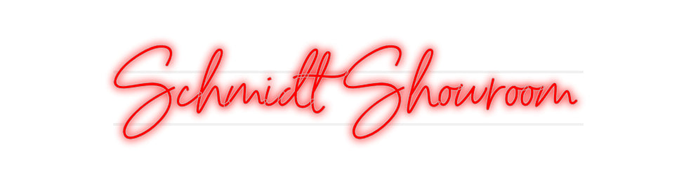 Custom Neon: Schmidt Showr...