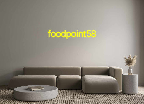 Custom Neon: foodpoint58