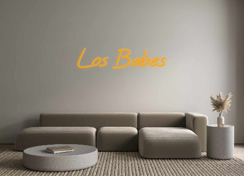 Custom Neon: Los Babes