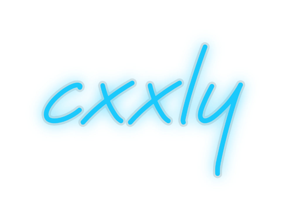 Custom Neon: cxxly