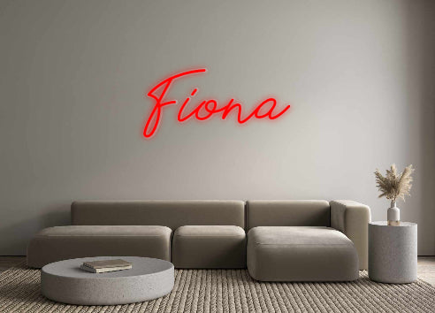 Custom Neon: Fiona