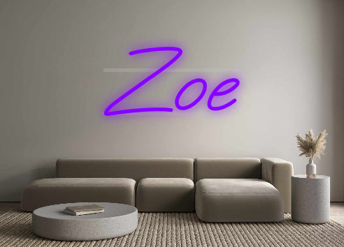 Custom Neon: Zoe