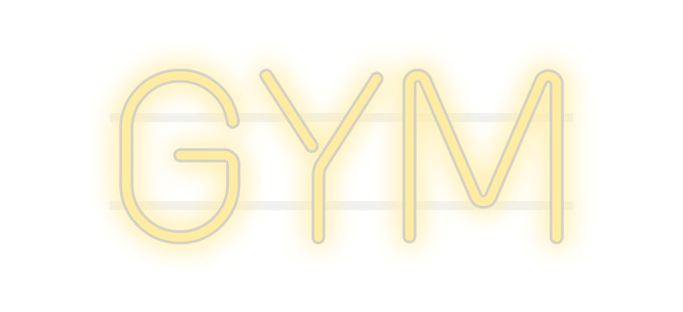 Custom Neon: Gym