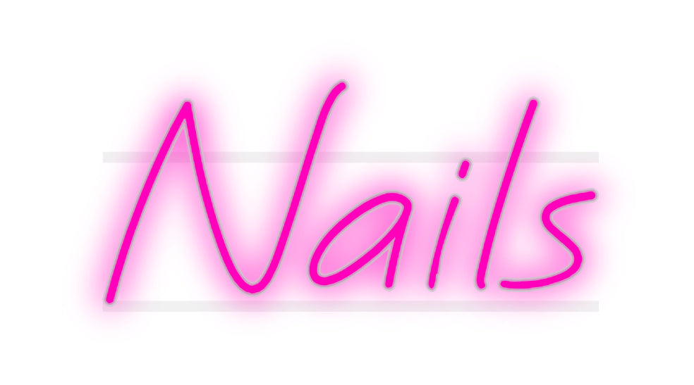 Custom Neon: Nails