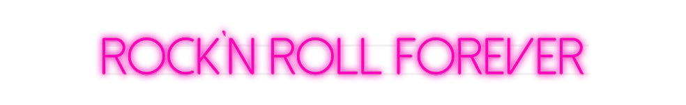 Custom Neon: Rock`N Roll F...