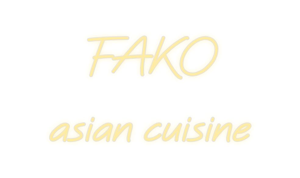 Custom Neon: FAKO
asian c...