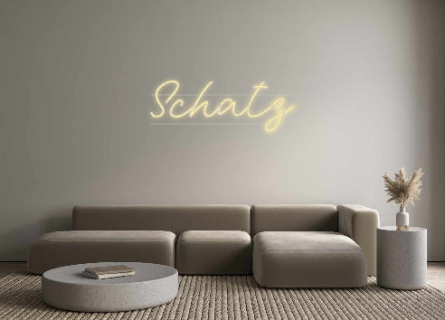 Custom Neon: Schatz