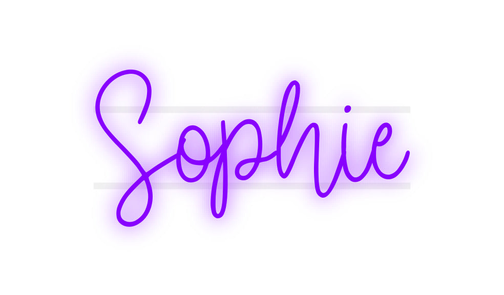 Custom Neon: Sophie