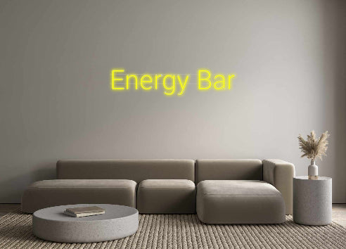 Custom Neon: Energy Bar