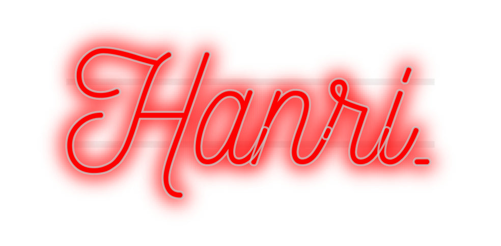 Custom Neon: Hanri.