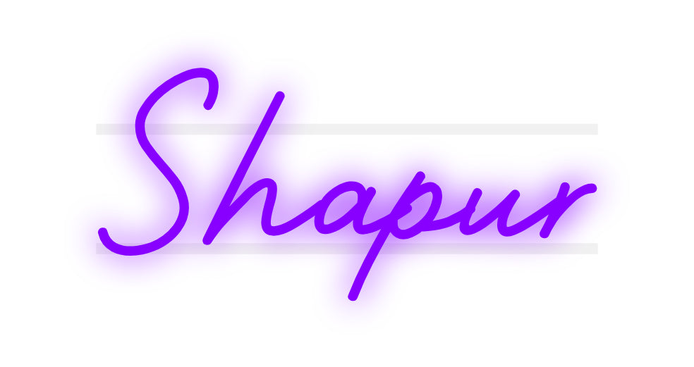 Custom Neon: Shapur