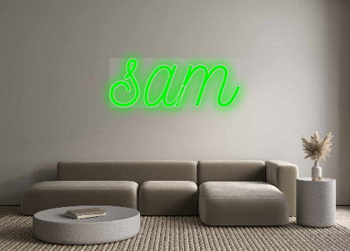 Custom Neon: sam