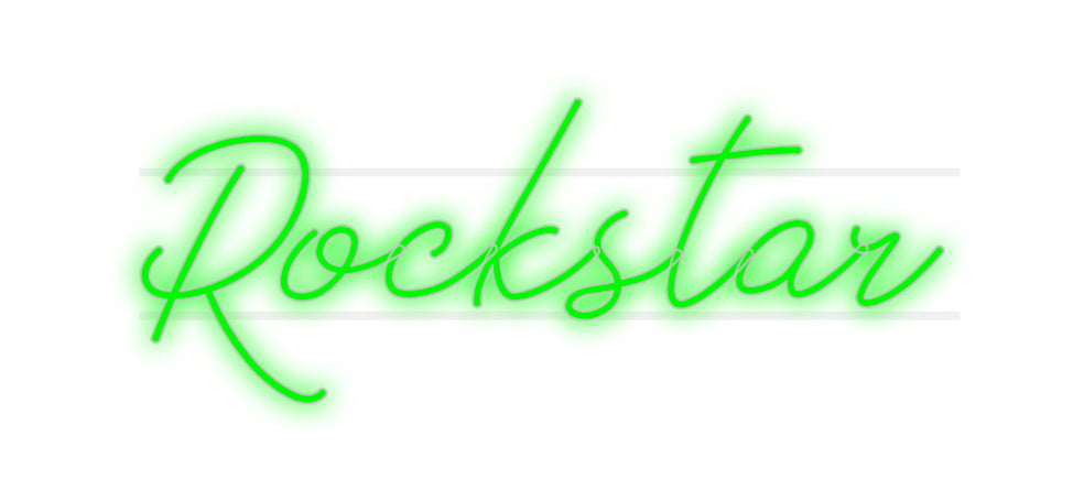 Custom Neon: Rockstar