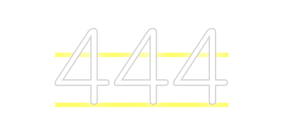 Custom Neon: 444