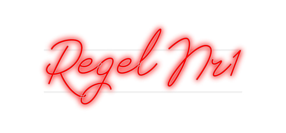 Custom Neon: Regel Nr1