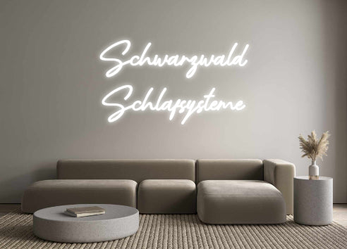 Custom Neon: Schwarzwald 
...